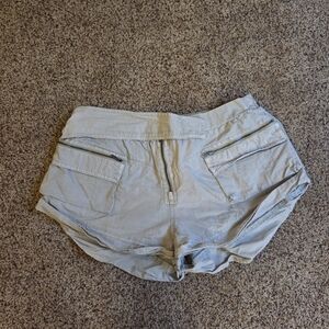 Free People Khaki Shorts